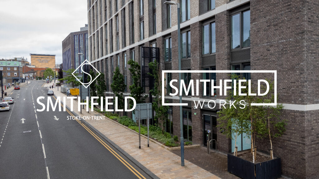 external building with Smithfield and Smithfield Works logos