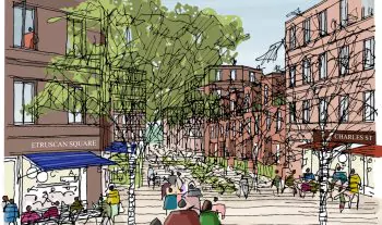 Etruscan Square Artist Impression